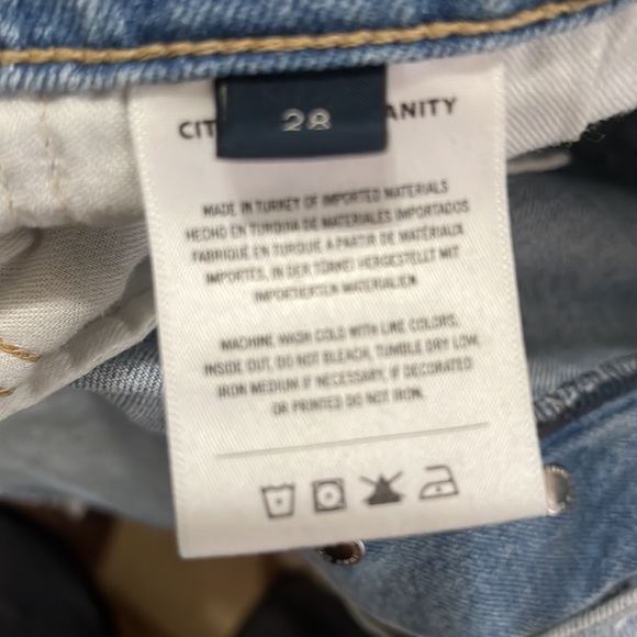 Citizens of Humanity COH Emerson Slim Fit Boyfriend Distressed Jeans Size 28 - Picture 10 of 11